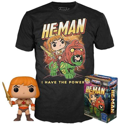 Funko Pop Tees Masters Of The Universe He-Man 991 Special Edition With T-Shirt M