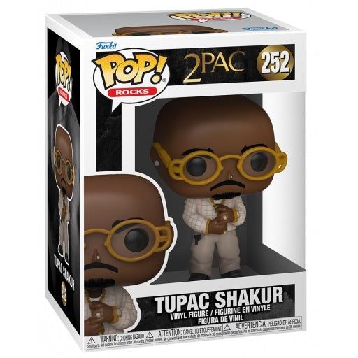 Funko Pop ! Rocks 2 Pac - Tupac Shakur (252) Loyal Vinyl Figure Da Collezione