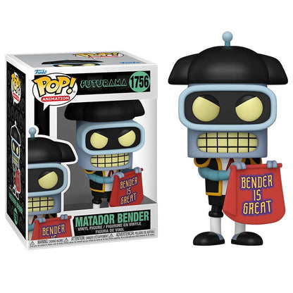 Funko Pop ! Animation Futurama - (1756) Matador Bender Vinyl Figure 9Cm
