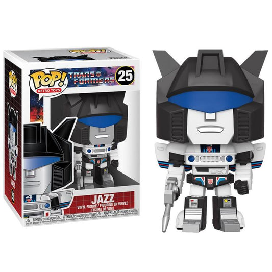 Funko Pop ! Retro Toys Transformers - (25) Jazz Figure Vinyl 9Cm Nuovo Robot