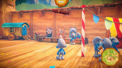 I Puffi Village Party Ps4 Gioco Playstation 4 Videogioco Blu-Ray Ita Upgrade Ps5