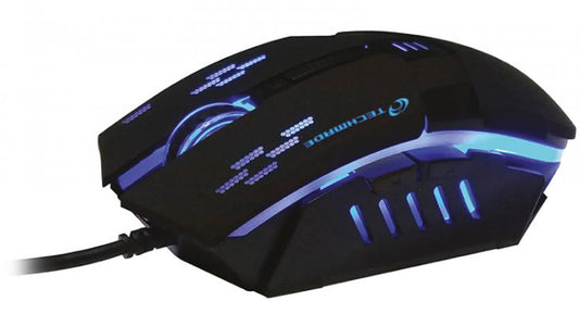 Techmade Mouse Ottico Illuminato Led 2400 Dpi Gaming 5 Tasti Pc Computer Laptop