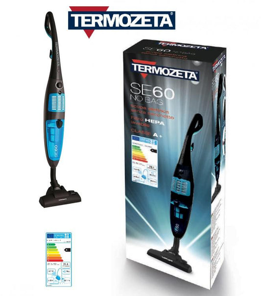 Termozeta Aspirapolvere Se60 Corded Senza Sacco 600W Scopa Elettrica Ciclonica