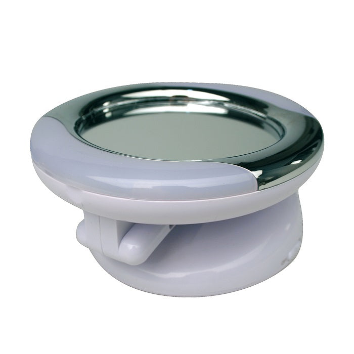Termozeta - Specchio Luminoso Led Make-Up Pieghevole Trucco Ingrandimento Bianco