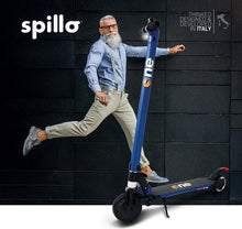 The One - Spillo Monopattino Scooter Elettrico 250W Pieghevole Bluetooth - Blu