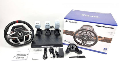 Thrustmaster Volante T248 + Pedaliera Hybrid Drive Pc /Ps4 / Ps5 Display Gara F1