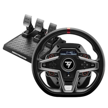 Thrustmaster Volante T248 + Pedaliera Hybrid Drive Pc /Ps4 / Ps5 Display Gara F1