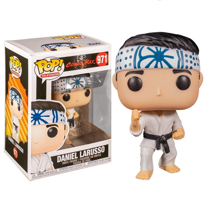 Funko Pop Television 971 Daniel Larusso Cobra Kai Vinyl Action Figure Statuetta