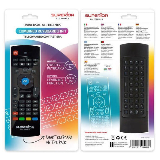 Superior Telecomando Universale Samsung Con Tastiera Qwerty Smart Tv Learning
