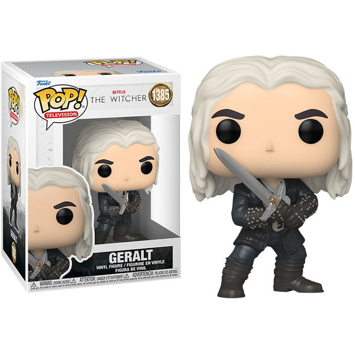 Funko Pop ! Television Netflix The Witcher S2 - (1385) Geralt W/ Sword In Stock