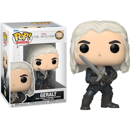 Funko Pop ! Television Netflix The Witcher S2 - (1385) Geralt W/ Sword In Stock