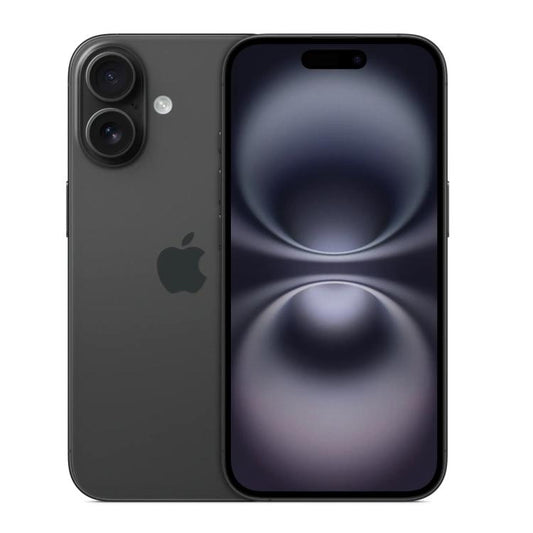 APPLE IPHONE 16 128GB OLED 6.1" BLACK NERO EU MYEK3QL/A - 12MP DUAL ESIM 5G