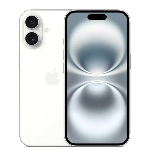 APPLE IPHONE 16 128GB  OLED 6.1" WHITE BIANCO EU MYE93SX/A - 12MP DUAL ESIM 5G