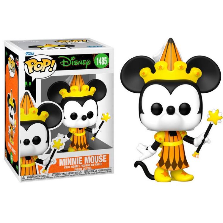 Funko Pop ! Disney (1485)- Minnie Mouse (Halloween) Vinyl Figure Statuetta 9Cm