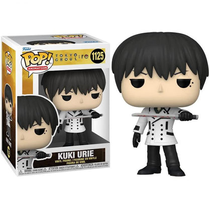 Funko Pop ! Animation Tokyo Ghoul Re - Kuki Urie (1125) Vinyl Figure Collezione