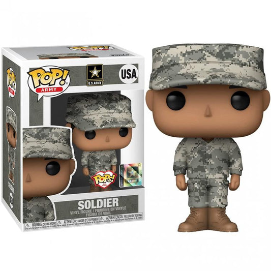 Funko Pop ! U.S. Army (Usa) Male Army Uniform 1 Soldato Uomo Militare - Figure