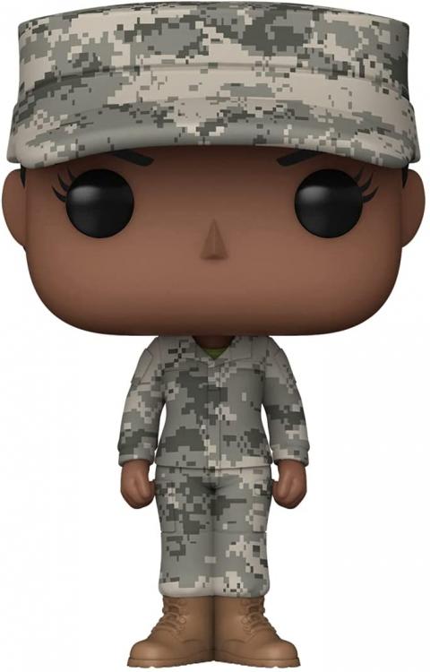 Funko Pop ! U.S. Army (Usa) Female Army Uniform 1 Soldato Donna Militare -Figure
