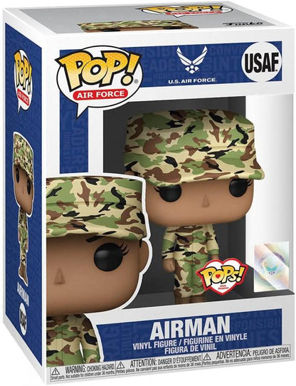 Funko Pop ! Military Air Force Airman Female 1 - Aeronautica (Usaf) Vinyl Figure