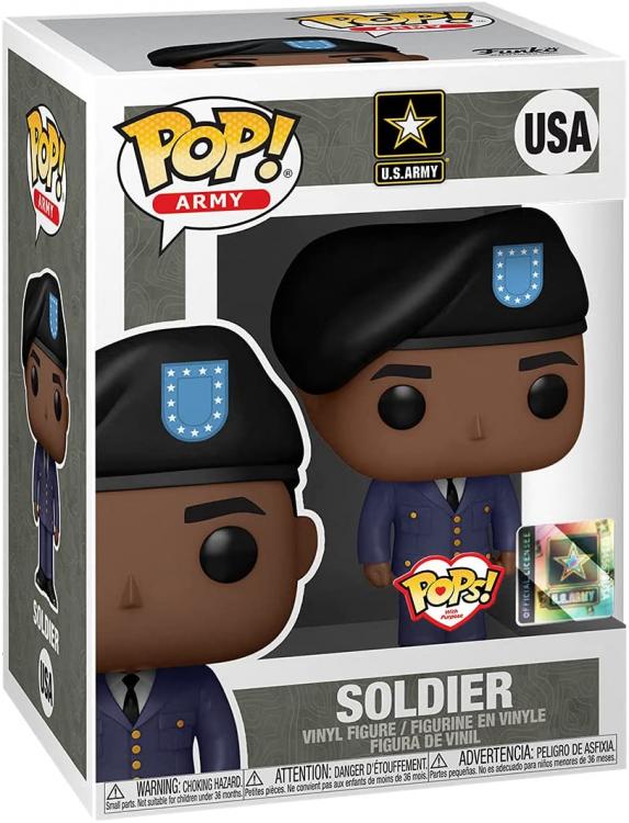 Funko Pop ! U.S. Army (Usa) Male Serivce Uniform 1 Soldato Uomo - Vinyl Figure
