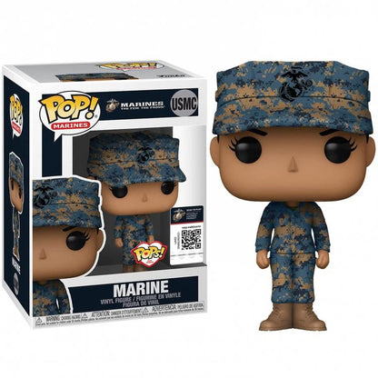 Funko Pop Marines (Usmc) Marine Female 2 Camouflage Esercito Marina Vinyl Figure