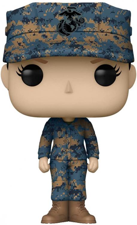 Funko Pop Marines (Usmc) Marine Female 1 Camouflage Esercito Marina Vinyl Figure