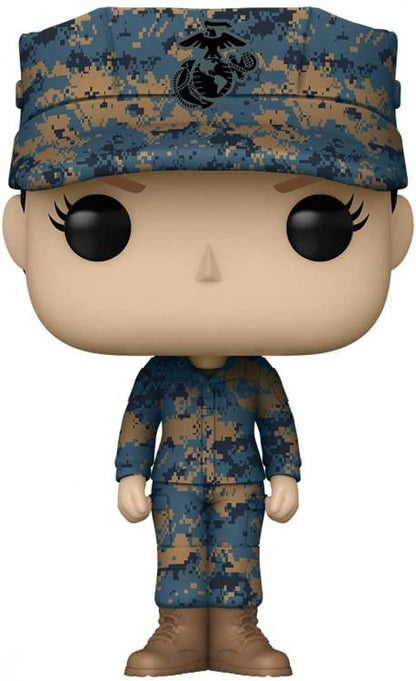 Funko Pop Marines (Usmc) Marine Female 1 Camouflage Esercito Marina Vinyl Figure