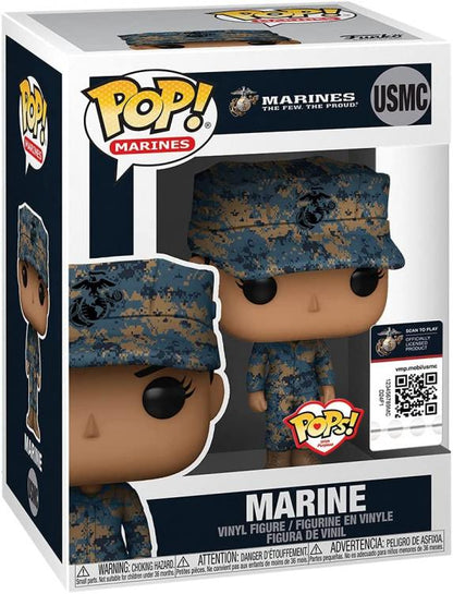 Funko Pop Marines (Usmc) Marine Female 2 Camouflage Esercito Marina Vinyl Figure
