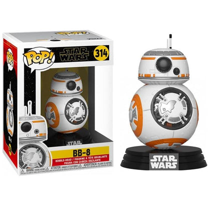 Funko Pop ! Star Wars (314) - Bb-8 Vinyl Figure Statua Da Collezione 9Cm Movies