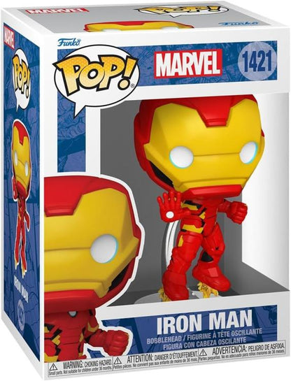 Funko Pop ! Marvel New Classic Iron Man - (1421) - Iron Man Vinyl Figure 9Cm