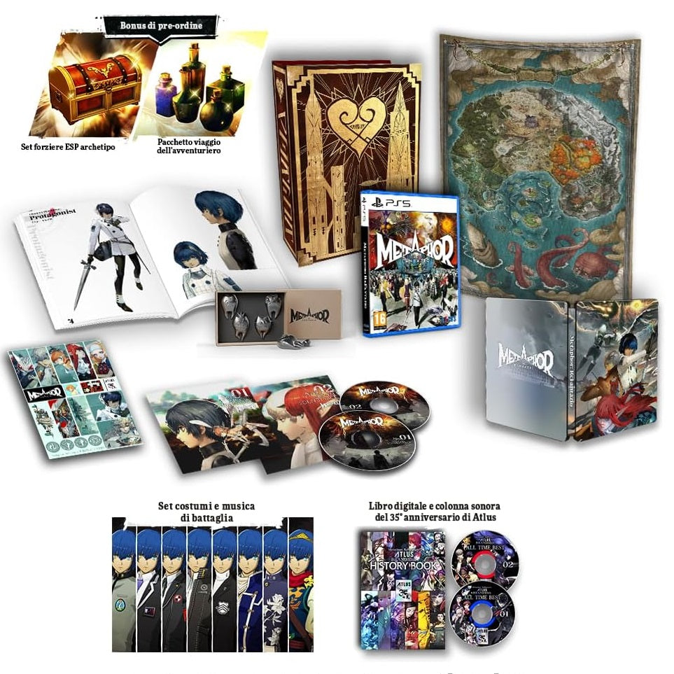 Metaphor: ReFantazio - Collector's Edition Gioco Playstation 5 Eu ITA Nuovo Sigillato