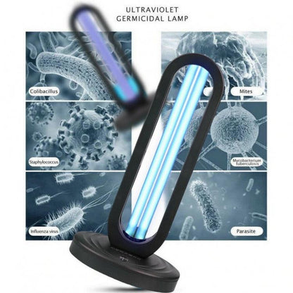 Lampada Germicida Luce Raggi Uv - Ozono Per Sanificazione Ambienti Batteri Virus