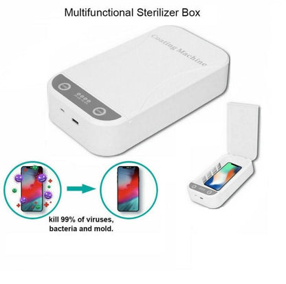 Techmade Box Sterilizzatore Raggi Uv Ultravioletti Mascherina Telefono Accessori