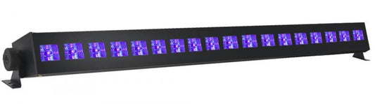 BARRA LED BLACK UV EFFETTO FLUO ULTRAVIOLETTI LUCE VIOLA LAMPADA BAR FARO DISCO