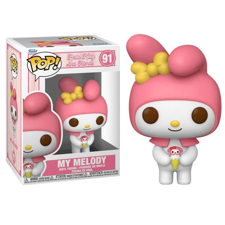 Funko Pop Sanrio ! Hello Kitty And Friends (91) My Melody Vinyl Figure Statuetta