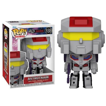 Funko Pop ! Retro Toys 40 Years Transformers - (133) Astrotrain Vinyl Figure 9Cm