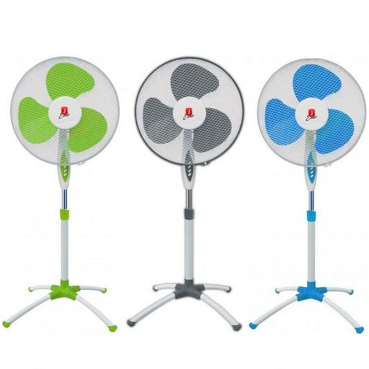 Jordan Ventilatore A Piantana Colonna Da Terra 45W Ø 40Cm 3 Velocita Regolabile