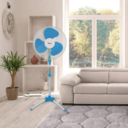 Jordan Ventilatore A Piantana Colonna Da Terra 45W Ø 40Cm 3 Velocita Regolabile
