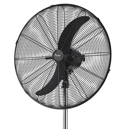 Ventilatore Industriale A Piantana Da Terra Oscillante Pale Acciaio Ø 75Cm 190W