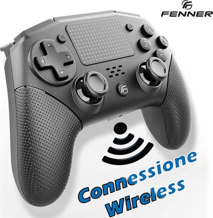 Fenner Controller Per Ps4/Pc (V2) Wireless Programmable Joystick Pad Playstation