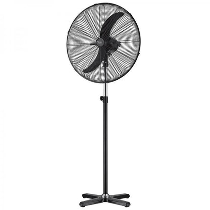 Ventilatore Industriale A Piantana Da Terra Oscillante Pale Acciaio Ø 75Cm 190W