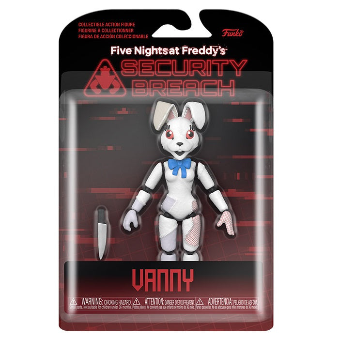 Funko Figure ! Fnaf Five Nights At Freddy'S Security Breach - Vanny 13Cm