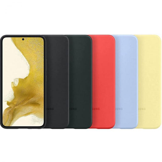 Samsung Silicone Cover Galaxy S22 Cellulare Custodia Vari Colori Morbida 5G