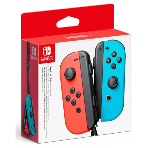 Joy-Con Coppia Controller Nintendo Switch Rosso / Blu Pad Joystick Neon Red/Blue