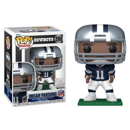 Funko Pop ! Football Nfl Cowboys (299) Micah Parsons Vinyl Figure Statuetta 9Cm