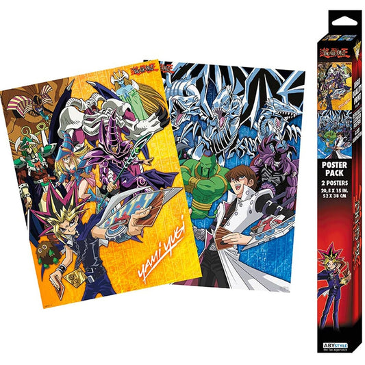 Abystyle (YU-GI-OH!) Set 2 Chibi Poster: "Yugi And Kaiba" (52x38) Gb Eye