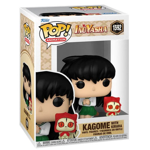 Funko Pop ! Animation Inuyasha S3 - (1592) Kagome W/ Kirara Vinyl Figure 9Cm