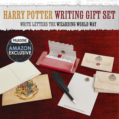 Paladone Harry Potter Set Regalo Di Cancelleria Lettere Con Penna E Accessori