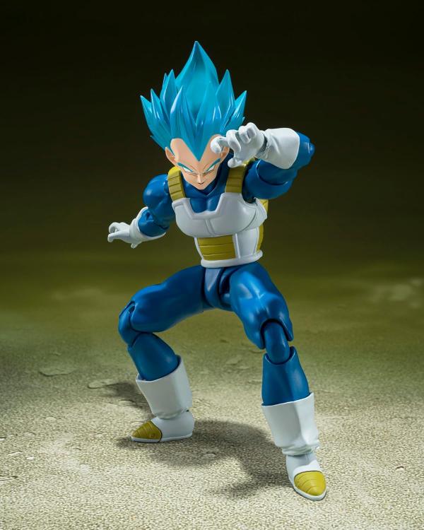 Bandai Sh Figuarts : Dragon Ball Super (Super Saiyan God Vegeta) Figure Pvc 15cm