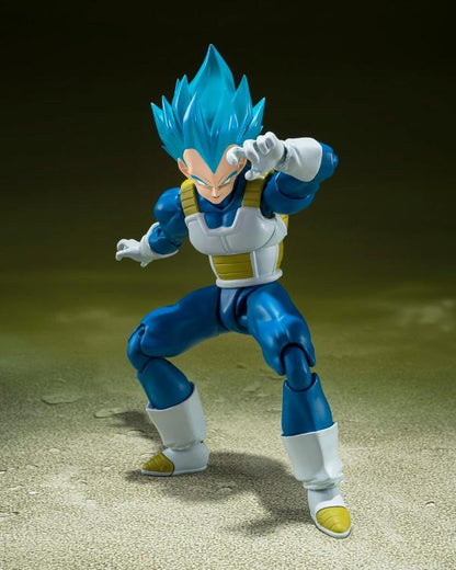 Bandai Sh Figuarts : Dragon Ball Super (Super Saiyan God Vegeta) Figure Pvc 15cm
