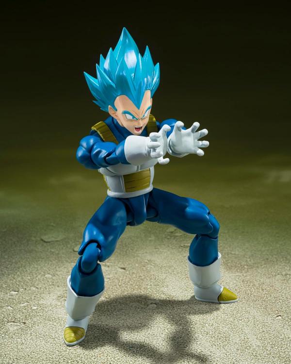 Bandai Sh Figuarts : Dragon Ball Super (Super Saiyan God Vegeta) Figure Pvc 15cm